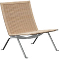 Thumbnail photo of Pk22 - Rattan - Armchairs - Poul Kjærholm - Wood-coloured - Metal/wood