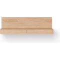 Thumbnail photo of Tana Wall Mounted Media Module - Hylde - Oak - H40,6 X W130 X D35,2 Cm