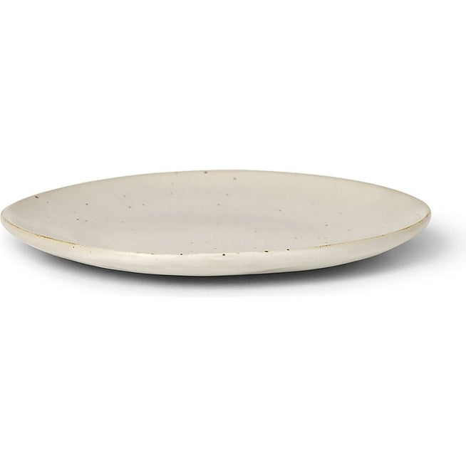 Photo of Flow Plate - Plate - Off-white / Speckle - Ø15 x H1.5 cm (small)