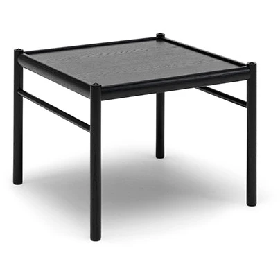 Photo of Colonial coffee table by Ole Wanscher (oak, painted black)