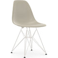 Eames Plastic Chair Dsr - 11 Pebble - White Base - Matstolar - Charles & Ray Eames - Vit - Metall/plast