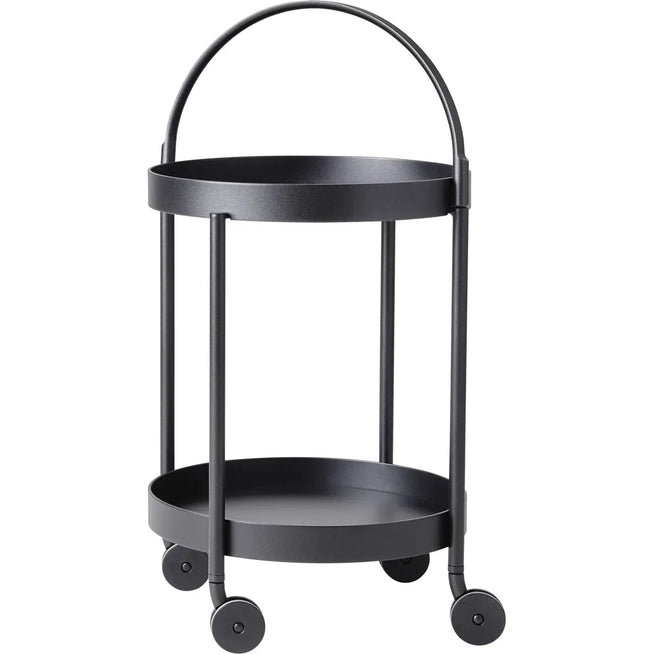 Photo of Roll Trolley - Lava Grey - Ø: 44 x H: 78 cm