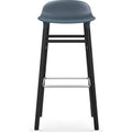 Thumbnail photo of Form Bar Stool 75 Cm Black Oak