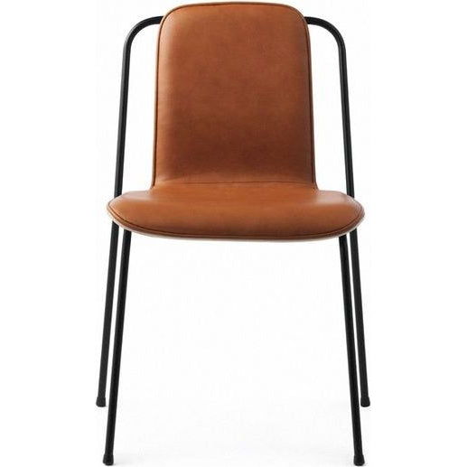 Photo of Studio Chair / Front Upholstery - Dining Chair - Ultra Leather - H81 X L60 X D57,5 X Sh44 Cm 4