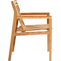 Thumbnail photo of M1 Sammen Garden Chair Sh: 46 cm - Solid teak/natural