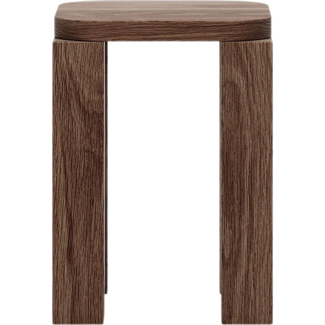 Photo of Atlas Stool - Skammel - Fumed Oak - H44 X W32 X D32 Cm