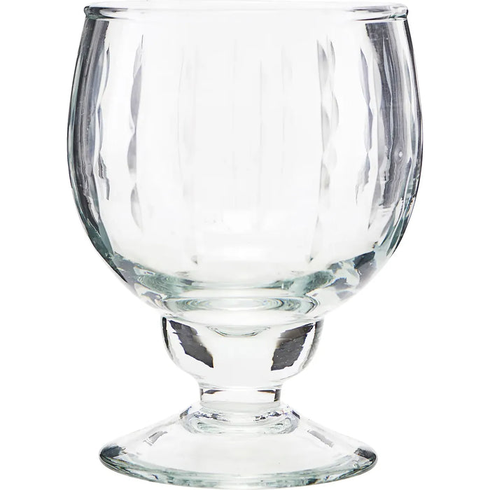 Photo of Vintage White Wine Glass Ø7x12,5cm - Set of 12 Pieces