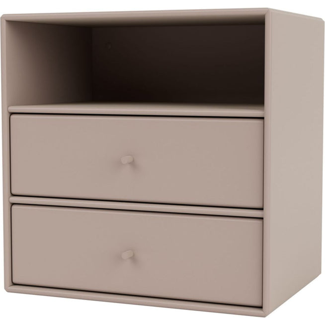 Photo of Mini 1006 - Mushroom - Shelving System - Beige - Mdf