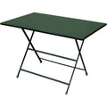 Thumbnail photo of Arc En Ciel Folding Table 110 cm, Dark Green - Garden Table - Green - Metal