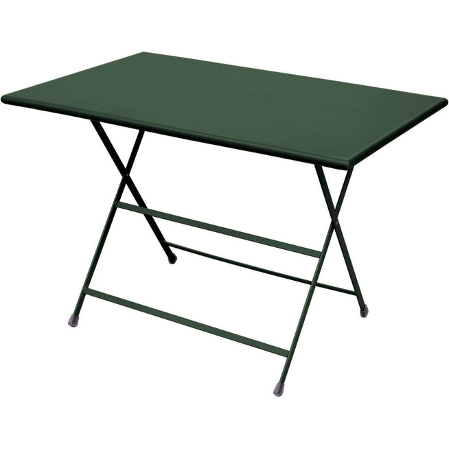 Photo of Arc En Ciel Folding Table 110 cm, Dark Green - Garden Table - Green - Metal