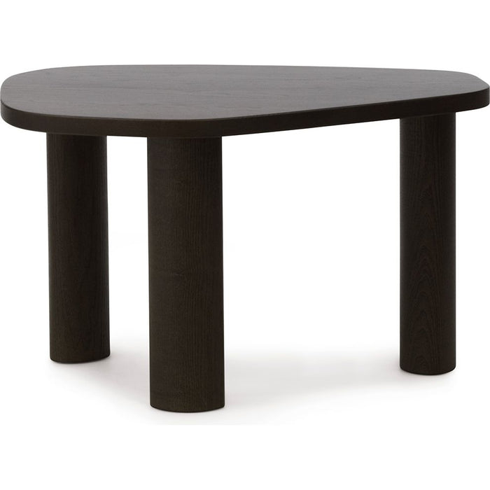 Photo of Sculp Coffee Table  - Sofabord - Small - Brown Stained Ash - W65 X D45.5 X H39 Cm