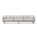 Thumbnail photo of Calmo Sofa 95 5653 By Hugo Passos - 3 Personers Sofa - Ruskin 10 / Black - W295 X D90 X H75,5 X Sh41 Cm
