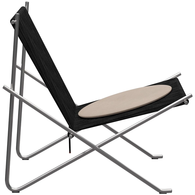 Photo of Pk4 Lounge Chair With Cushion Stainless