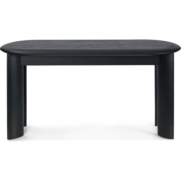 Photo of Bevel Bench - Bænk - Bevel Bench - Black Oiled Beech - W90 X D35 X H45 Cm