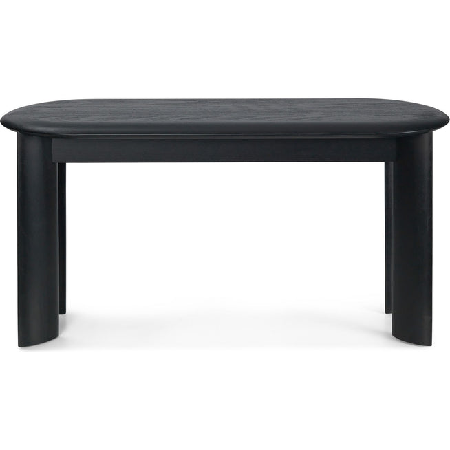 Photo of Bevel Bench - Bænk - Bevel Bench - Black Oiled Beech - W90 X D35 X H45 Cm