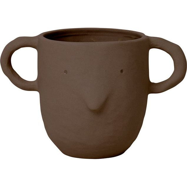 Photo of Mus Plant Pot - Urtepotte - Red Brown - W19 X H12 X D10,5 Cm (large)