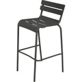 Luxembourg Bar Chair Liquorice 42 - Barstolar & Barpallar - Frédéric Sofia - Svart - Metal