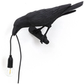 Thumbnail photo of Bird Lamp Looking Left Black - Vägglampor - Marcantonio Raimondi Malerba - Svart