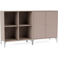 Thumbnail photo of Pair Classic Sideboard - Matt Chrome Legs
