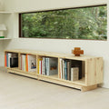 Thumbnail photo of Plank Bookcase Low - Shelving - Pine