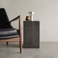 Plinth Tall Black Marble - Small Tables & Side Tables - Norm Architects - Black - Stone