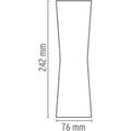 Thumbnail photo of Clessidra 20°+20° Outdoor Wall Lamp