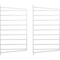 Thumbnail photo of String Wall Rack 50x30, White, 2-pack - Shelving - Nils Strinning - White - Metal