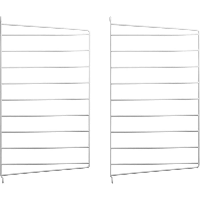 Photo of String Wall Rack 50x30, White, 2-pack - Shelving - Nils Strinning - White - Metal