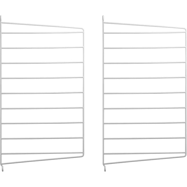 Photo of String Wall Rack 50x30, White, 2-pack - Shelving - Nils Strinning - White - Metal