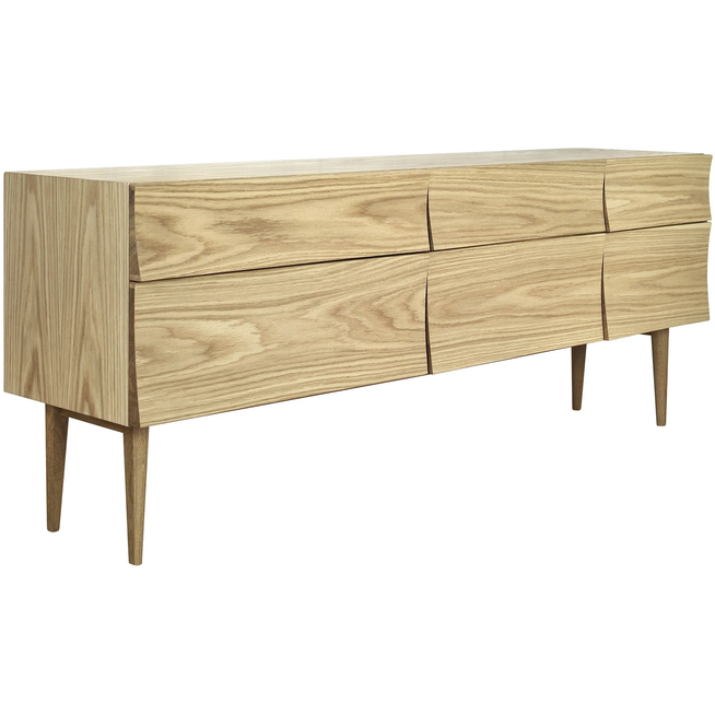 Photo of Reflect Sideboard Large, Oak - Sideboards - Søren Rose Studio - Träfärgad - Trä