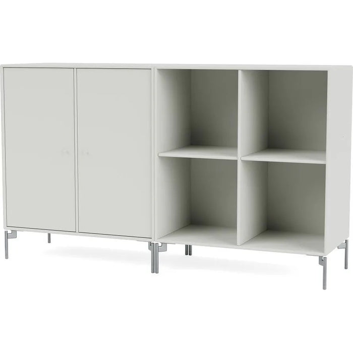 Photo of Pair Classic Sideboard - Matt Chrome Legs