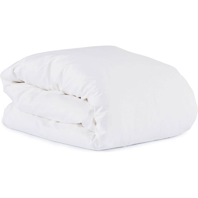 Photo of Satina Duvet cover eco, white, 200 x 220 - duvet cover - white
