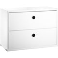 Thumbnail photo of String drawer unit 58x30 - white - Shelving - Mdf