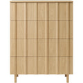 Thumbnail photo of Rib Dresser W. 4 Drawers Oak - Dressers - Simon Legald - Wood Colored - Wood