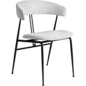 Violin Dining Chair, Fully Upholstered