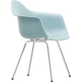 Eames Plastic Armchair Dax - 23 Ice Grey - Chrome Base - Matstolar - Charles & Ray Eames - Grå - Metall/plast