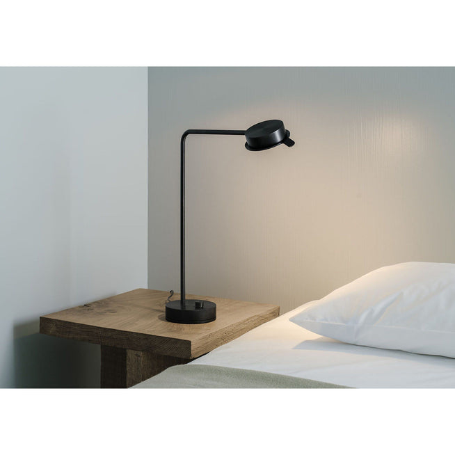 Photo of Chipperfield 102 Table Lamp - Black Steel - Desk Lamps - David Chipperfield - Black