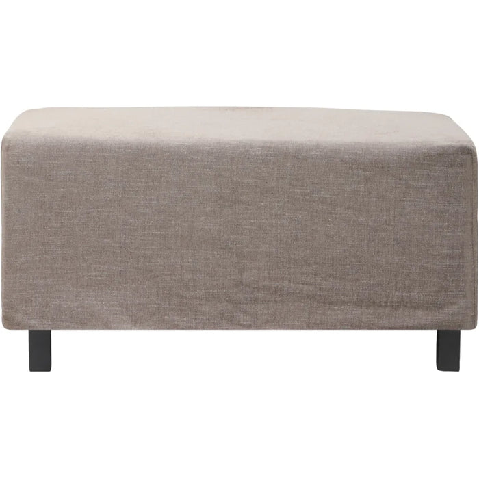 Photo of Hazel Night Pouf - Grey / Brown