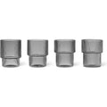 Thumbnail photo of Ripple Small Glass (set Of 4) - Glas