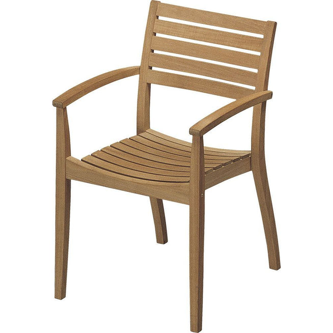 Photo of Ballare - Outdoor dining chairs - Jakob Berg - Brown - Wood