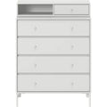 Thumbnail photo of Keep Chest Of Drawers - New White / Snow Legs - Dressers - Wood