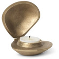 Thumbnail photo of Clam Candle Holder - Lysestage - Clam Candle Holder - Brass - W8 X D7.2 X H3.8 Cm