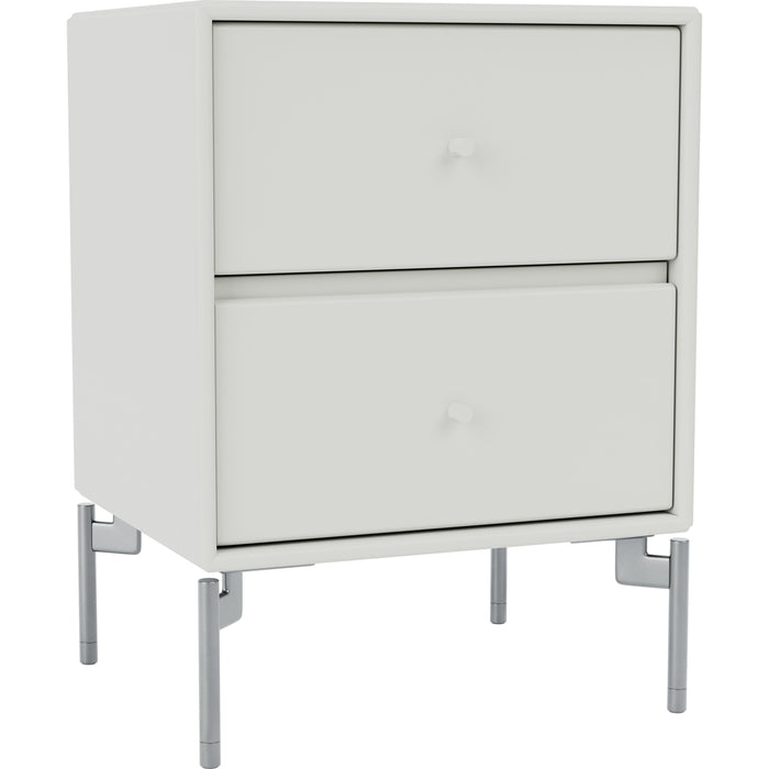 Photo of Drift Drawer Module - Nordic / Matt Chrome Legs - Sängbord - Peter J. Lassen - Grå - Mdf