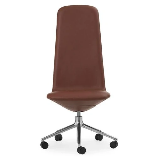 Photo of Off Chair Swivel - Kontorstol - Ultra Leather / Aluminium - H124,8 X W72,5 X D72,5 X Sh45 Cm / 16,2 Kg