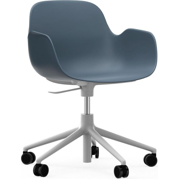 Photo of Form Armchair Swivel 5w Gas Lift Alu - Kontorstol - Aluminium / 2