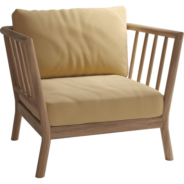 Photo of Tradition Lounge Chair, Honey Yellow, Teak Fsc 100% - Utomhussoffor - Povl B. Eskildsen
