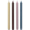 Pure Candles - Set Of 4 - Stearinlys