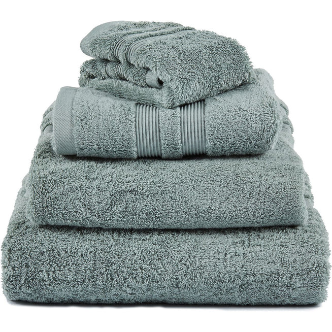 Photo of Fontana Towel Eco, Grey-Green, 50x70 - Towels and Bath Towels - Green