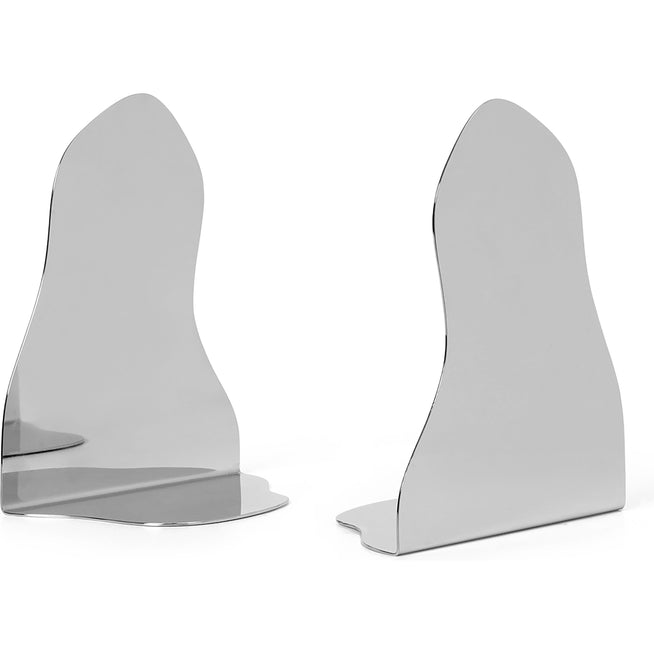 Photo of Pond Bookends - Set Of 2 - Bogstøtte - Sølv - W16 X H19,8 X D9,5 Cm