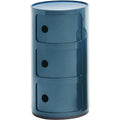 Thumbnail photo of Modular 4967, Blue, 3 Compartments - Hurtsar - Anna Castelli Ferrieri - Blå - Plast